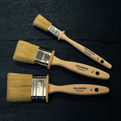 Oval Brush For Linseed Oil Paints From Guldberg